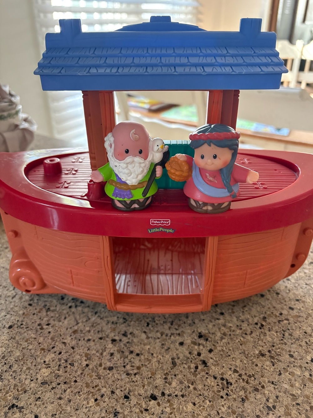 Fisher Price Little People, Noah’s Arc, Noah & his wife, Y2K,
